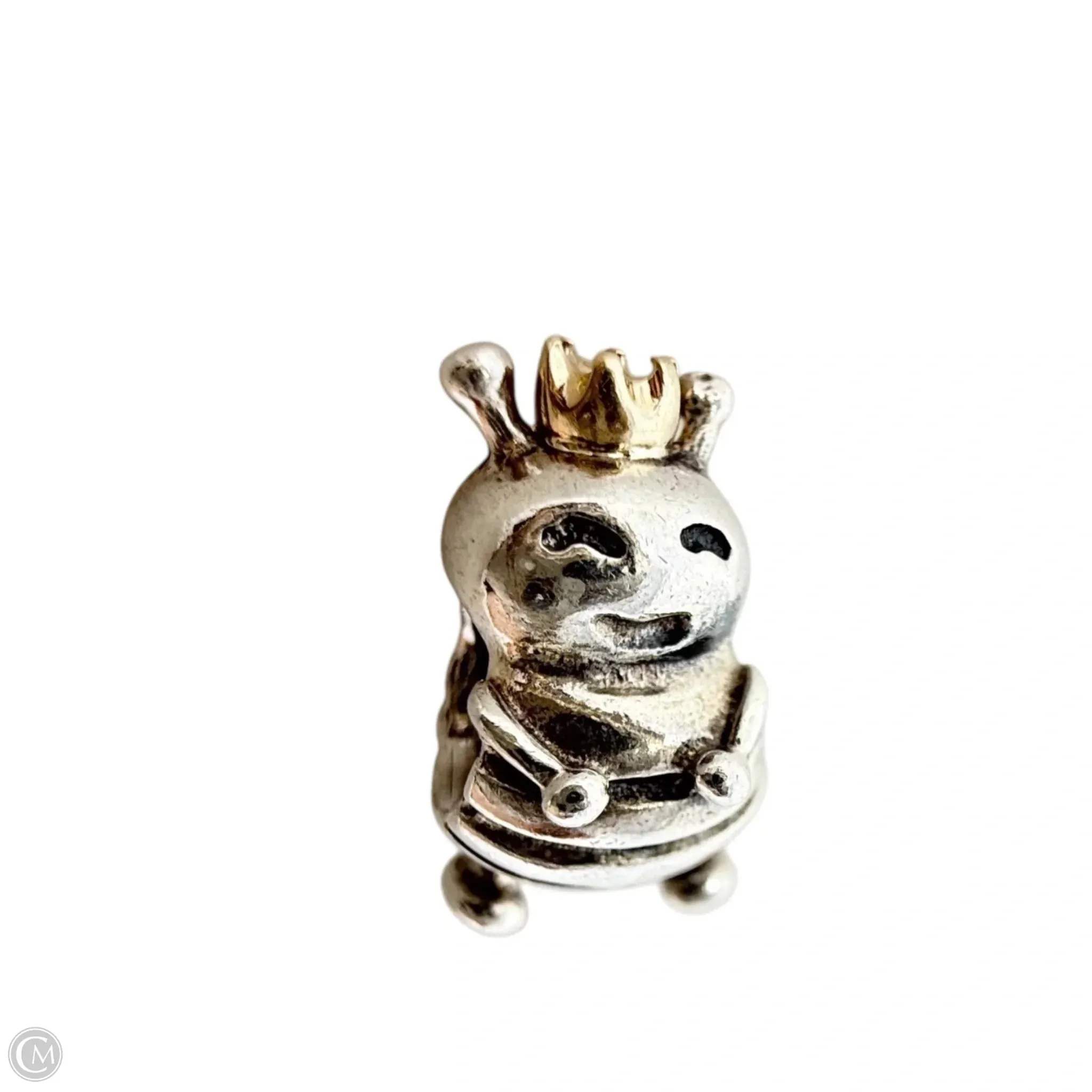 Sterling Silver & Gold Queen Bee Bracelet Charm By Pandora