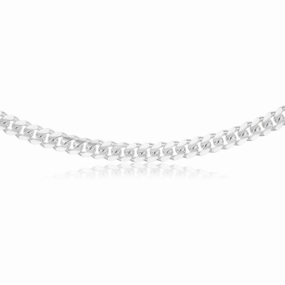 Sterling Silver Curb 280 Gauge 55cm Chain