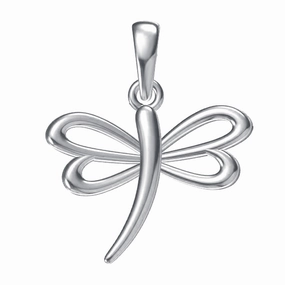 Sterling Silver Dragonfly Pendant