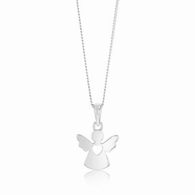 Sterling Silver Rhodium Plated Plain Small 12mm Pendant