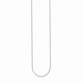 Sterling Silver Thomas Sabo Fine Box Link 45-50cm