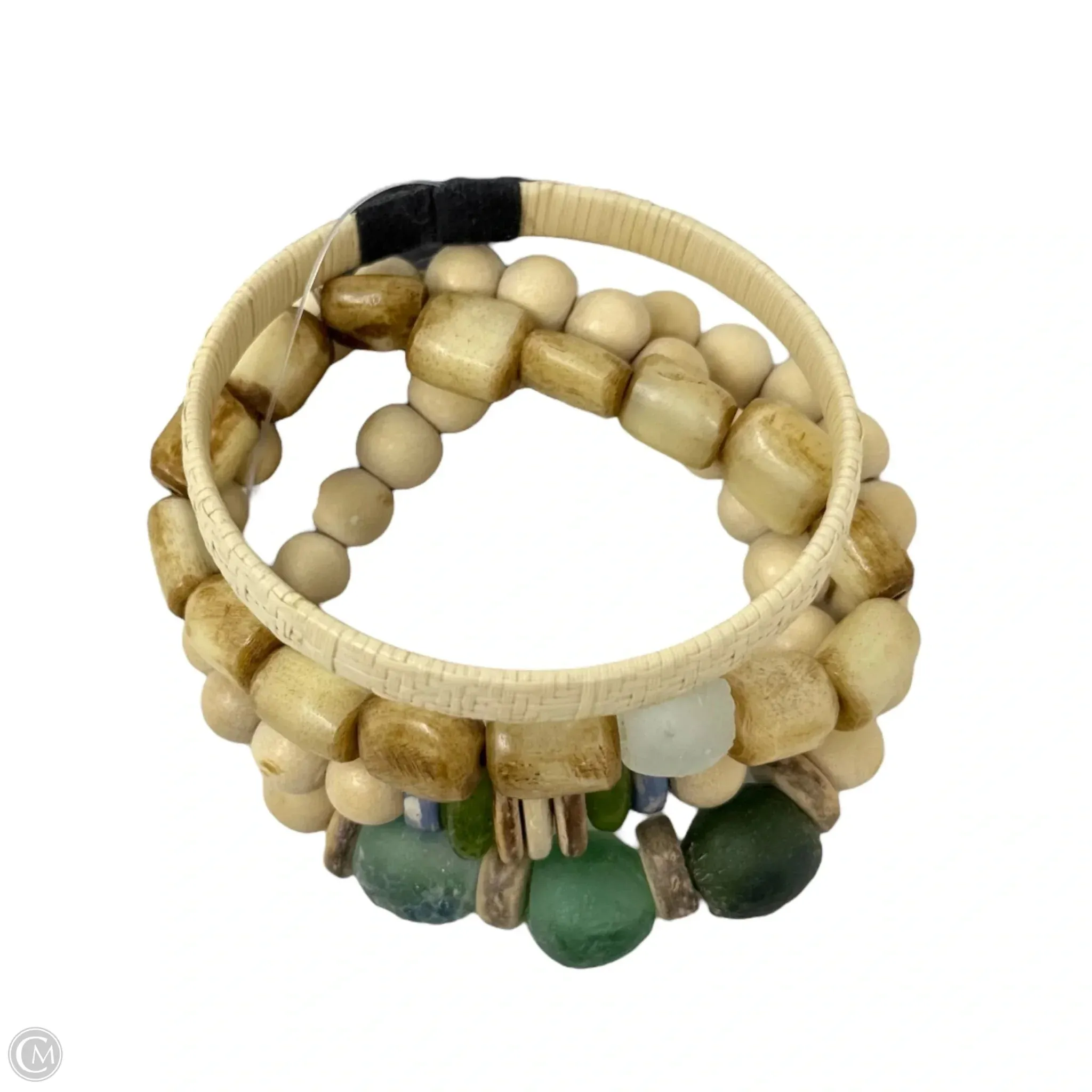 Stone Beaded Stacking Bracelet Set, Size: 4 piece