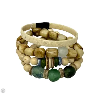 Stone Beaded Stacking Bracelet Set, Size: 4 piece