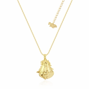 Streets Paddle Pop Gold Plated Stainless Steel Max The Lion Pendant On 45 7cm Chain