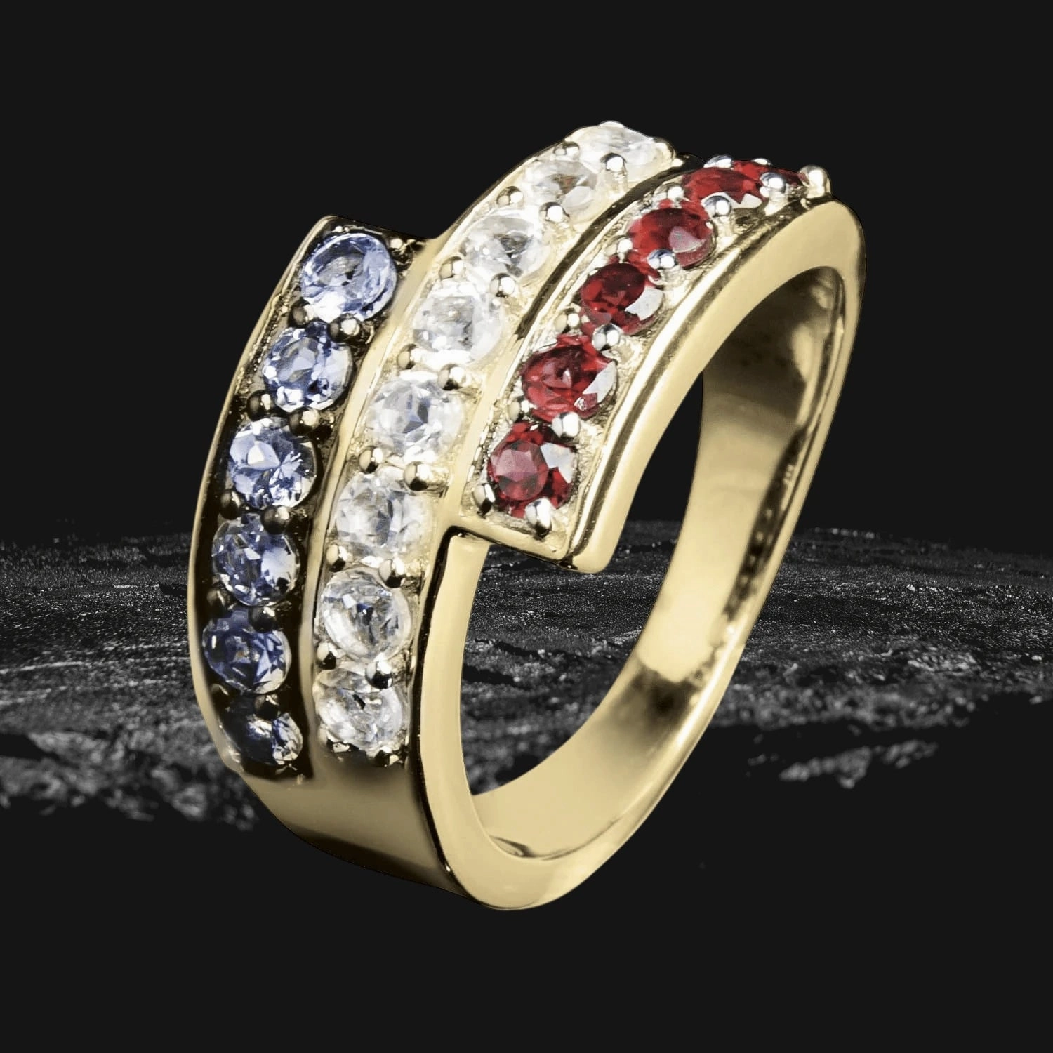 Stripes Ring