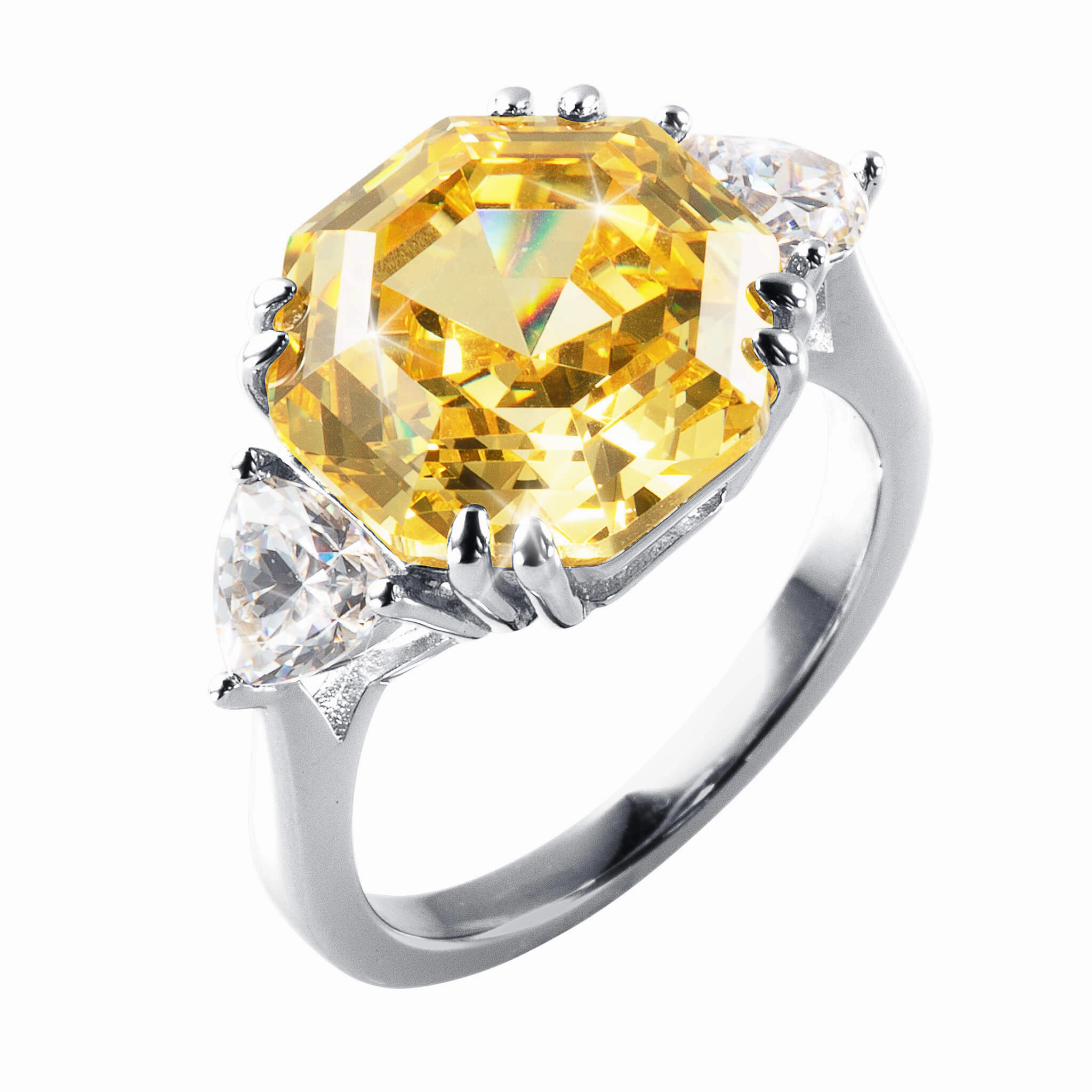Sunlit Splendour Yellow Ring