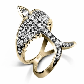 Swallows Return Gold Ring