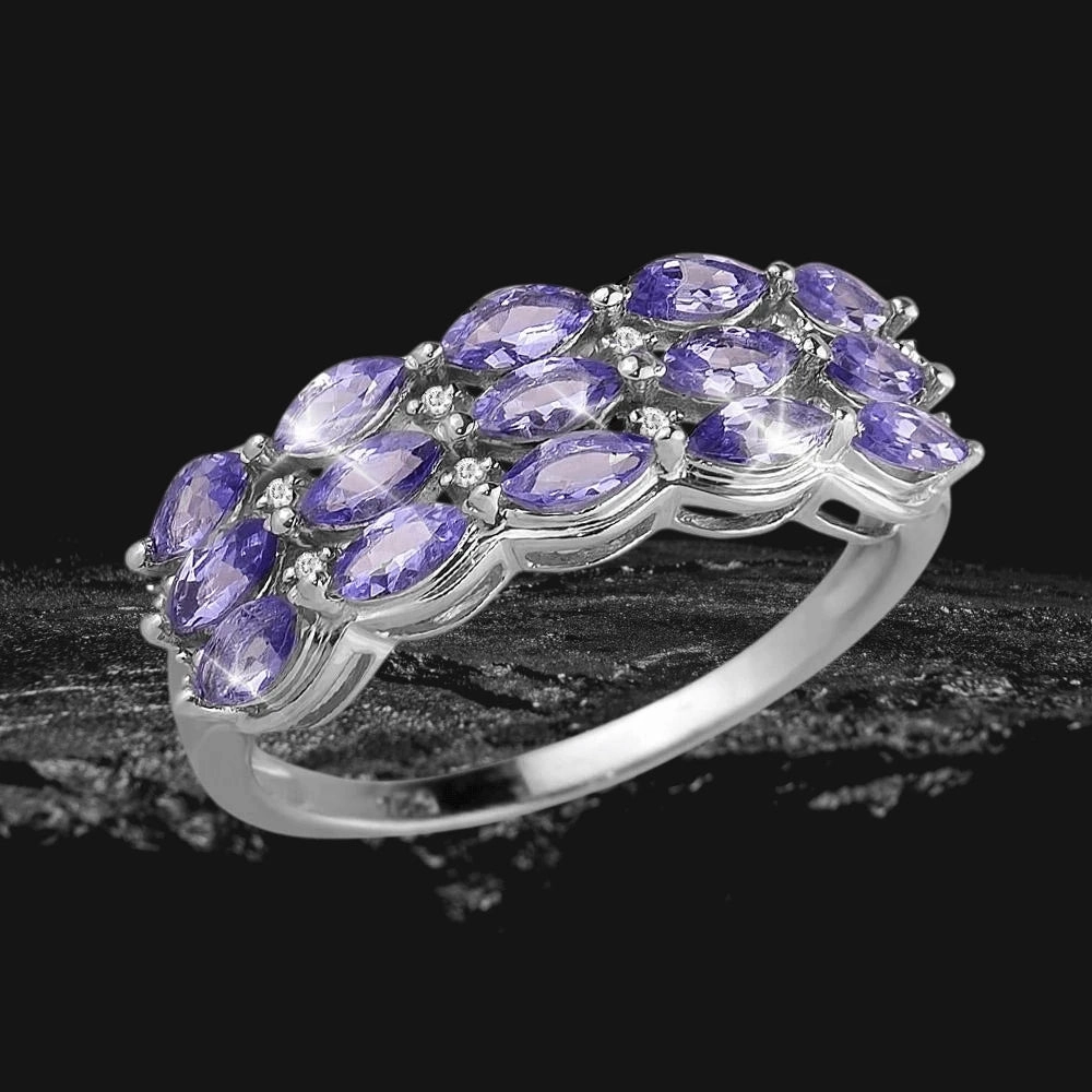 Tamia Tanzanite Ring