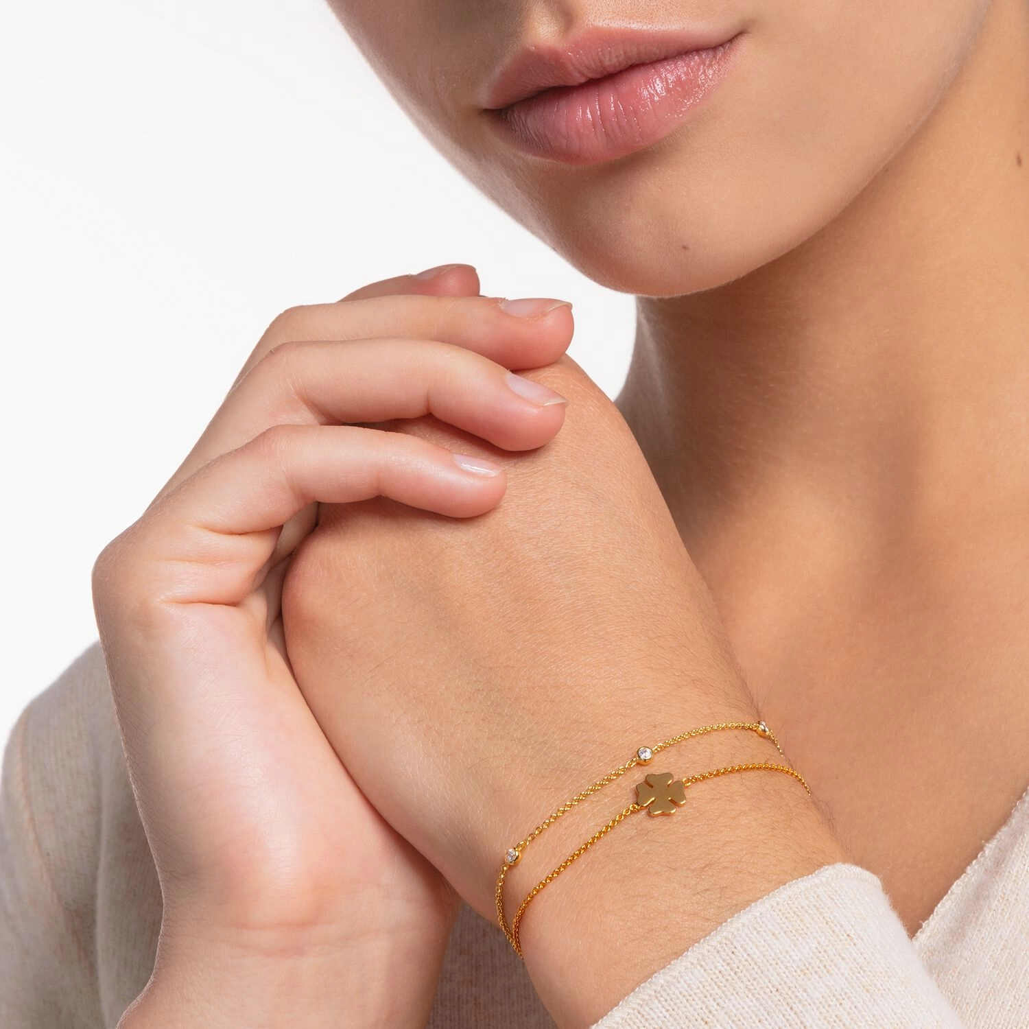 Thomas Sabo Bracelet Cloverleaf