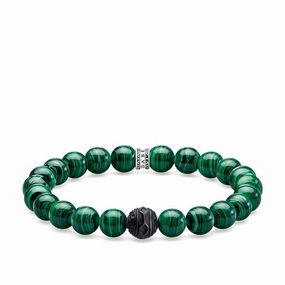 Thomas Sabo Bracelet "Black Cat Green"