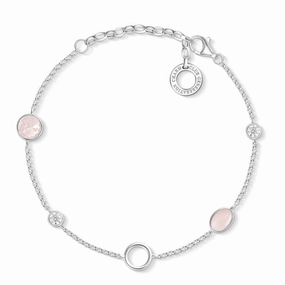 Thomas Sabo Charm Bracelet "Pink Stones"