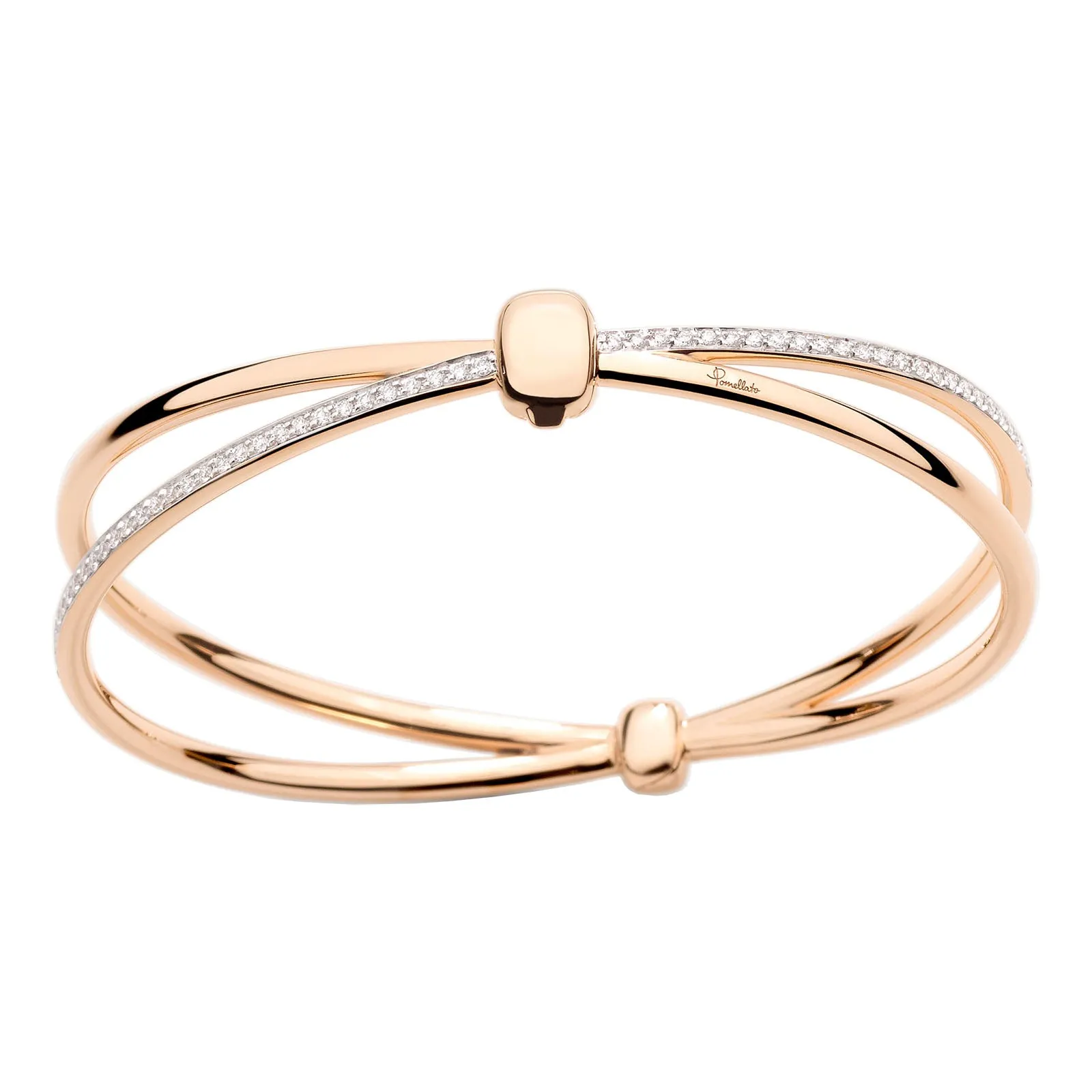 Together Bangle with Diamonds