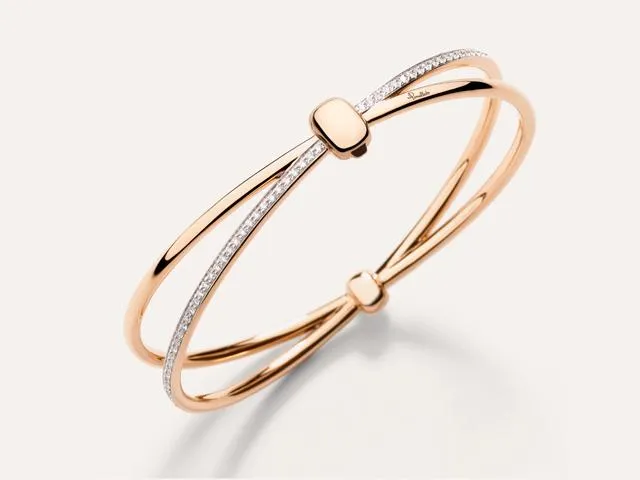 Together Bangle with Diamonds
