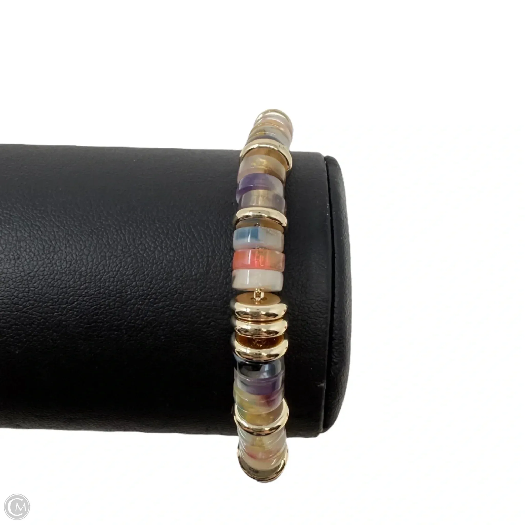 Tortoiseshell Print Spliced Pull Tie Bracelet By Loft