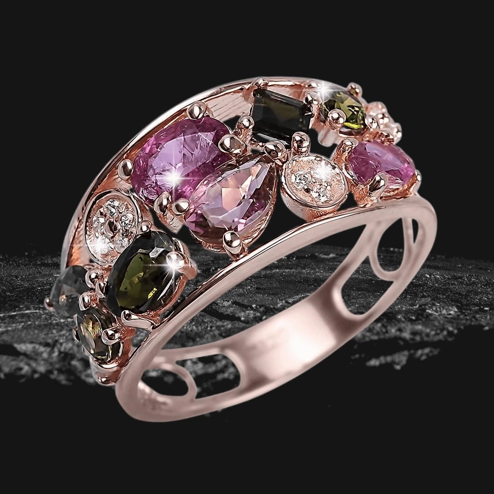 Tourmaline Spice Ring