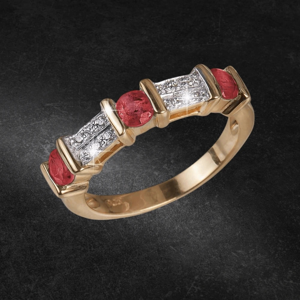 Trieste Ruby Gem Ring