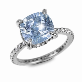 Trillion Topaz Ring