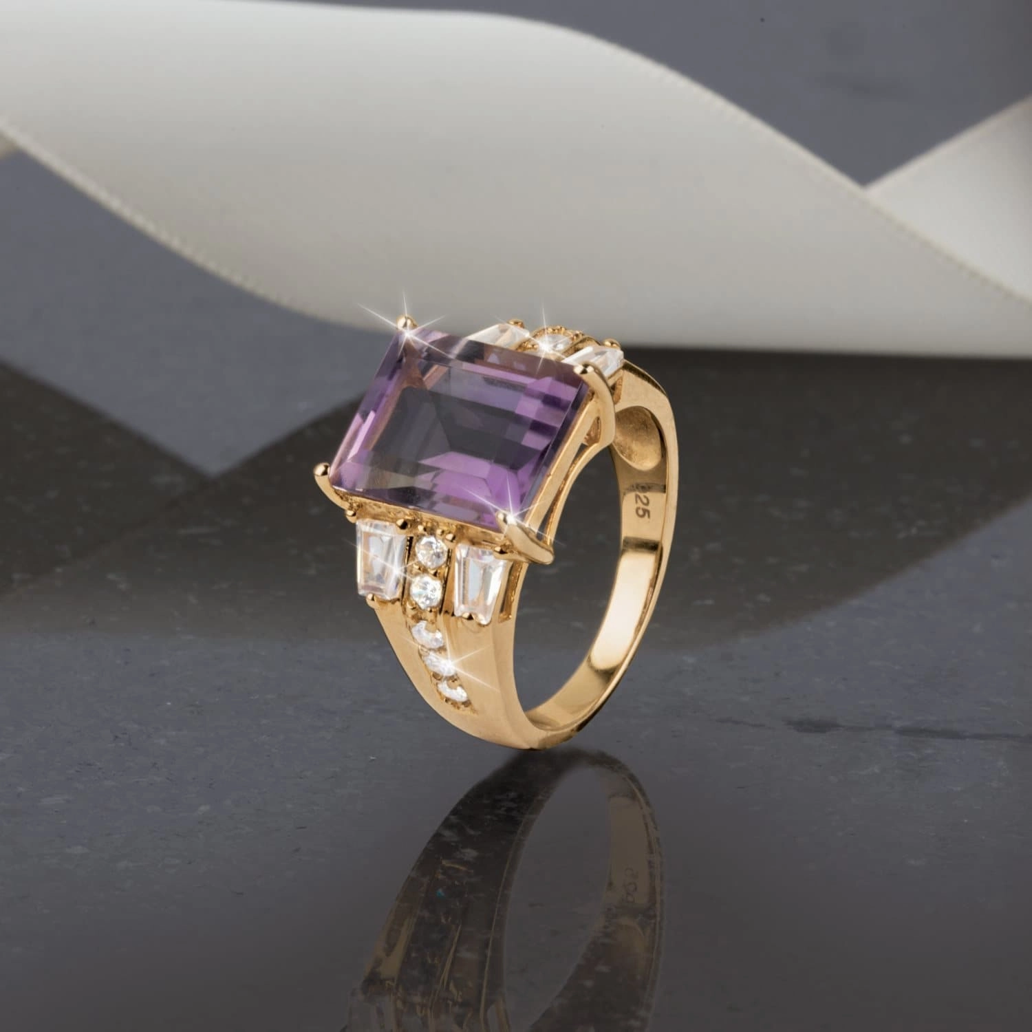 Valentina Amethyst Ring