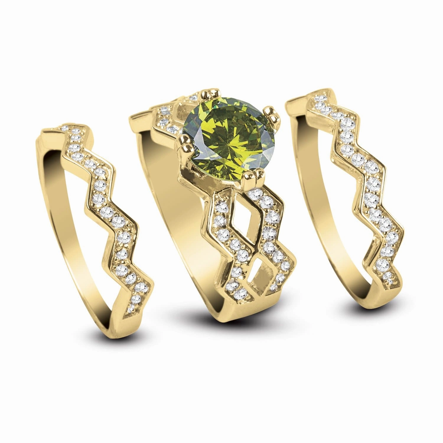 Victoriana Zig Zag Ring