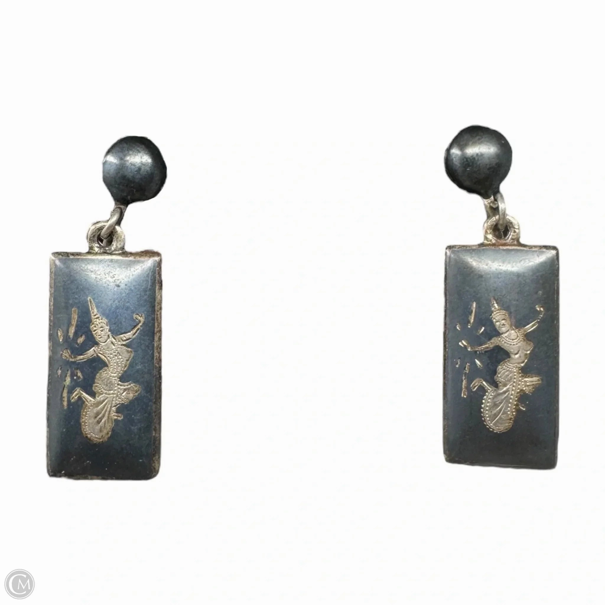 Vintage Thai Dancer Earrings Sterling Silver By Clothes Mentor