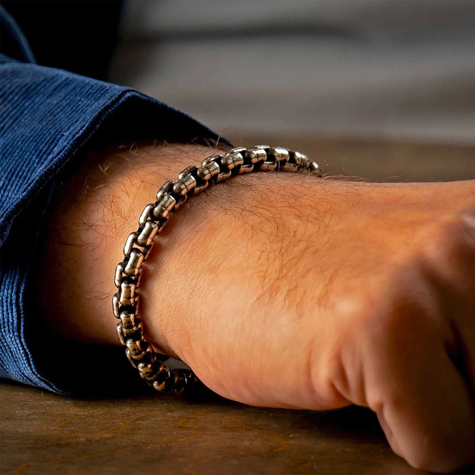 YDRA Box Chain Bracelet XL
